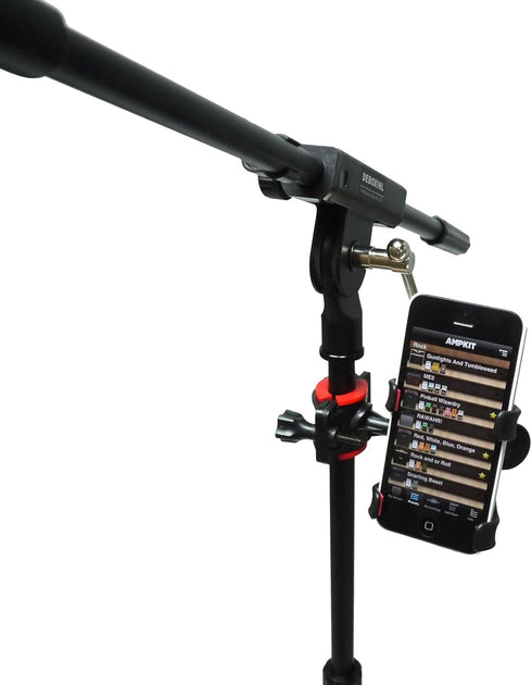 Mr.Power Universal Microphone Mic Stand Phone Holder Compatible with iPhone, Compatible with Samsung Smart Phones (for Phone)......