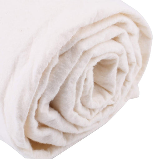 Tosnail Pack of 2 Sheets 45-Inch x 60-Inch Soft Natural Cotton Batting for Quilts, Craft and Wearable Arts...