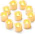 Homemory 12-Pack Flameless LED Tea Lights Candles Battery Operated, 200+Hour Fake Electric Candles TeaLights for Votive, Aniversary, Wedding Cente...