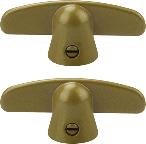 3/8" Tee Handle Casement Operator,T-Crank Window Handle, Butterfly Wing Nut T-Handle for Pella Window T-Crank,Compatible with Prime-Line H 3813(2 ...