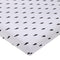 NoJo Lightning Bolt Black and White Nursery Fitted Mini Crib Sheet...