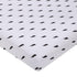 NoJo Lightning Bolt Black and White Nursery Fitted Mini Crib Sheet...