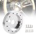 0.5" Steering Wheel Hub Adapter Conversion Spacer,6 Hole to 3 Hole Steering Wheel Adapter Boss Kit(Silver)...