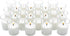 Royal Imports Unscented Clear Glass Votive Candles, Long 12 Hour Burn Time, for Home, Spa, Wedding, Birthday, Holiday, Restaurant, Party, Birthday...