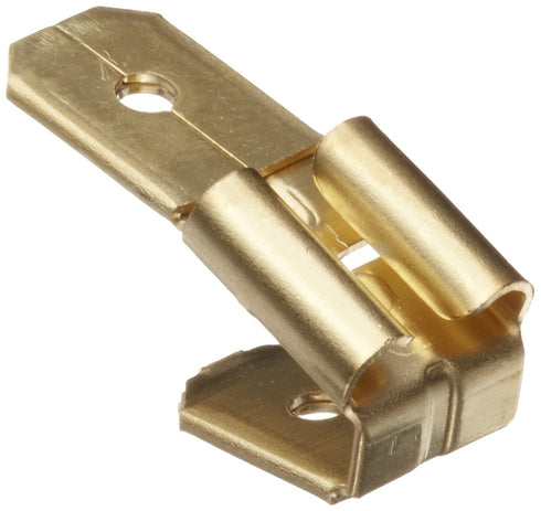 10714 3 Way Adapter, 2 Male Tabs, .25 NEMA Tab (Pack of 100)...
