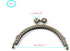 Semetall Clasp Purse Frame 5 Pcs 10.5cm/4.1" Coin Purse Frame Kiss Clasp Lock DIY Craft Metal Frame for Coin Purse(Bead Color:5 Colors)...