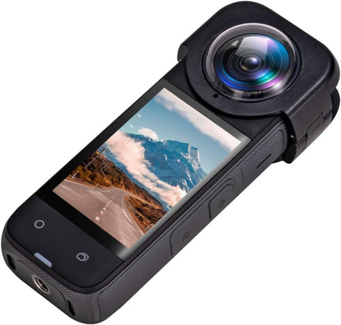 Standard Plastic PC Glass Buckle Type Lens Guard Protector Case Cover for Insta360 One X4 Action Camera...