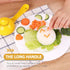 4 Pack Rice Ball Scoop Rice Ball Maker Plastic Rice Paddle Non-stick Rice Ball Spoon Sushi Making Tools Rice Paddle Scoop Mold For Rice Ball Makin...