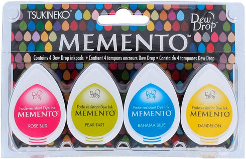 Tsukineko Momento 4 Piece Set Beach Party, OSFA (MD100012)...