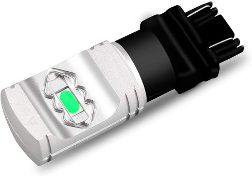 Alla Lighting 3800lm T25 3156 3157 Ice Blue LED Bulbs Xtreme Super Bright 3457 3056 4114 3157 LED Bulb ETI 56-SMD 8000K LED 3157 Bulb for Cars Tru...