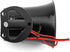 QWORK Electric Siren Horn, DC 12V Security Loud Wired Alarm Siren for Home Alarm System Security and Protection, 110 dB...