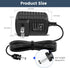 9.6V Charger for Shark Handheld Vacuum Compatible with Shark CH901 Ultra Cyclone Pro Cordless Handheld Vacuum XCHRGCH901 DK12-096045A-U ZD006C0960...