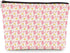 Pink Monkey Small Makeup Bag, Funny Zipper Travel Toiletry Cosmetic Bag,Gift for Teen Girls Women Monkey Lovers, Cute Makeup Bag Organizer...