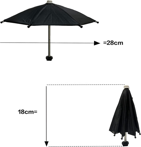 Camera Hot Shoe Umbrella?Camera Sunshade Sun Shade?Camera Rain Cover?Waterproof Camera Accessory, Protects Camera from Rain, Hot Sunshine,Snow,Bir...