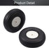 Fielect 5 inch RC Model Airplane Super Light Sponge Tire Tail Wheel Tire and Wheel Sets for RC Car Airplane PU Sponge Tire with Plastic Hub 2 Pcs...