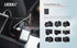 NP-W126 Camera Battery Charger with LCD Display USB Port Portable Travel Car Battery Charger for Fuji Fujifilm FinePix HS30EXR HS35EXR HS50EXR X S...