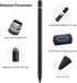 Compatible for iOS&Android Touch Screens Active Stylus Pen,Stylus Pens for Touch Screens,Rechargeable Stylus for i-Pad/Pro/Air/Mini/i-Phone/Cellph...