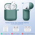 Lerobo Airpods Case Cover, with Cleaner Kit and Magnetic Airpod Strap Anti-Lost Cord Sports Lanyard,Soft Slicone Cover Compatible with Apple AirPo...
