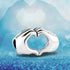 GW 925 Sterling Silver Heart Charms Fit for Bracelets Pendant for Necklace for Women...