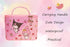 Kerr's Choice Kawaii Makeup Storage Box Cute Bunny Cosmetic Bag Kawaii Bunny Makeup Bag Cartoon Pencil Container...