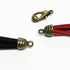 Bronze Round Tassel End Caps 50 pcs Barrel End Caps Flat Leather Cord End Caps Bracelet Making Supplies Leather Bracelet Making Kit Silver Cord En...