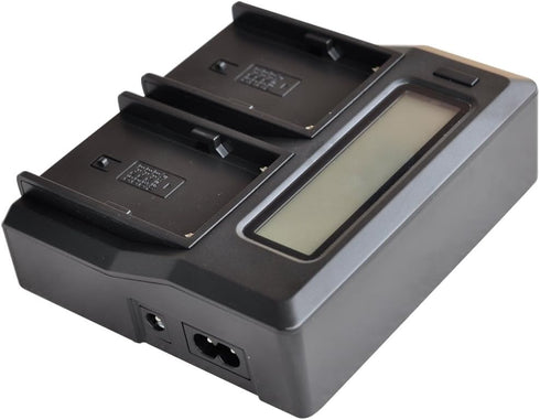 Quick LCD-Display Battery Charger for Sony BP-U30 BP-U60 BP-U90 PMW-100 PMW-150 PMW-160/X160 PMW-200 PMW-EX1 EX1R PMW-EX3 PMW-F3/F3K PXW-X180 PXW-...