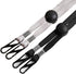 10 Pcs Adjustable Windproof Ropes Hat Removable Chin Cords Flexible Cap Strap Clips Anti Lost Hat Strap Holder Black...