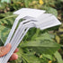 KINGLAKE GARDEN Outdoor Plastic Plant Labels 30 Pack 11.8 inch Outdoor Waterproof Sturdy Nursery Garden Markers,Plant Markers for Herbs,Flowers,Ve...