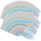 100 Pieces Mylar Holographic Resealable Bags - 3 x 4" Smell Proof Bags, Foil Pouch for Party Favor Food Storage (Holographic Color, 3 x 4 Inch)...