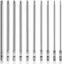 Rocaris 10pcs 6 In T8 - T40 Security Torx Bit Set - Torx Star Drive Security Screws - S2 Steel, 1/4 Inch Hex Shank - Fit All Standard Bit Holders ...