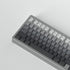 PBT Grey Gradient Keycaps, Keycaps 75 Percent, 125 Keys Cherry Profile Heat Sublimation Custom Keycap Set for Mx Cherry Mechanical Keyboard 61/64/...