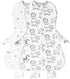 Beberoad Love Baby Swaddles, Swaddles for Newborns with 2-Way Zipper & Silent Velcro, Easy Swaddling & Breathable Suitable for Baby 3-6 Months,Sta...