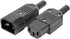 uxcell 3Pair AC250V 10A IEC C14 Male C13 Female, 3 Pins Terminals Inline Adapter Plug Power Socket Connectors...