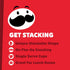 Pringles Potato Crisps Chips, Lunch Snacks, On-the-Go Snacks, Snack Stacks, Variety Pack, 12.9oz Box (18 Cups)...