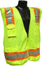 Radians SV46GM Class 2 Breakaway Survey Safety Vests, Two Tone Green, Medium...