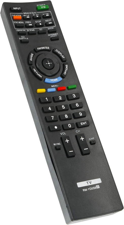 RM-YD056 RMYD056 Remote Control Replacement for Sony Bravia LCD TV XBR-52LX900 KDL-40HX800 KDL-46HX800 KDL-55HX800 XBR52LX900 KDL40HX800 KDL46HX80...