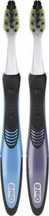 Oral-B Pulsar Battery Toothbrush with Charcoal Infused Bristles, Soft, 2 Count...