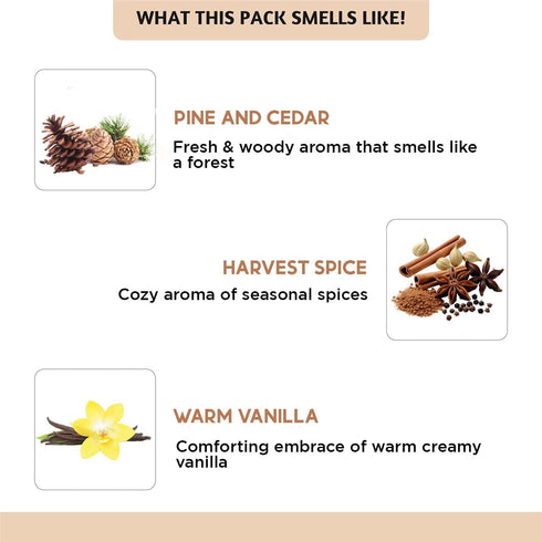 Folkulture Fall Essential Oils for Diffuser Oil, Essential Oils Set of 6 Fragrance Oil, Diffuser Oils Scents for Home, Oil Diffuser Essential Oils...