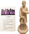St Joseph Statue for Selling House Kit Resin Saint Joseph Figurine for Protecting Home with Instruction Card and House Prayer Complete Set (Beige)...