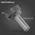 1/2" Shank 1-1/2 inch Cutting Diameter, 1/2 Height T Shape CNC Spoilboard Surfacing Router Bits, Wood Milling Cutter Planing Tool for Woodworking ...