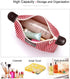 Small Makeup Bag Mini Travel Toiletry Bag Waterproof Portable Make Up Bag Zipper Foldable Pouches for Women...