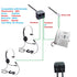 RJ9 Telephone Training Adapter Y Splitter Compatible for Headset or Handset for Norstar, Nortel Meridican, Avaya, Ashtra, Mitel, Polycom, Plantron...