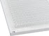 EUROPLAST 12x8 inch Vent Cover with Screen Mesh - White Register Vent Cover - Metal Air Return Grill - HVAC Vent Register for Home Improvement - C...