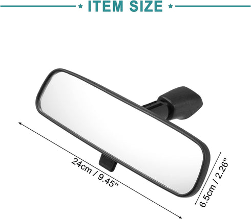 ACROPIX Car Interior Rear View Mirror Fit for Nissan Altima Pack of 1 Black...