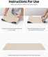 YSAGi Leather Desk Pad Protector, Office Desk Mat, Large Mouse Pad, Non-Slip PU Leather Desk Blotter, Laptop Desk Pad, Waterproof Desk Writing Pad...