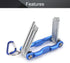 Utoolmart Torx Key Set, 8 in 1 Folding Torx Combination Wrench Set Repair Tool for Torx Head Socket Screw Sizes Include T9-T40...