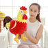 Large Stuffed Chicken- 12 Inch Large Chicken Stuffed Animal Plush Rooster - Plush Stuffed Animal Toy...