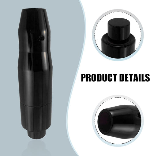 1 PC Car Modified Gear Lever, 5.7" Racing Decorative Alloy Easy-Grip Shift Knob with Adapter, Gear Shifting Smooth Operation Long Handle, Universa...