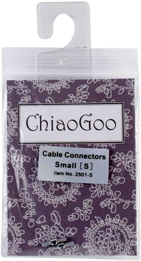ChiaoGoo Cable Connectors for Spin or Twist Interchangeable Small Knitting Needle Set 2501-S...