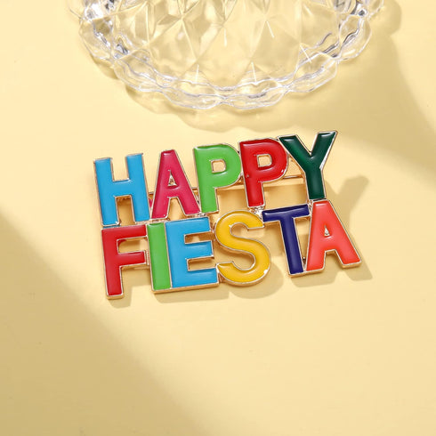 Mexican Fiesta Brooches Pins Cinco De Mayo Brooch Pin for Women Men Girls Fiesta Sombrero Cactus Guitar Chill Taco Tuesday Alloy Brooches Mexican ...